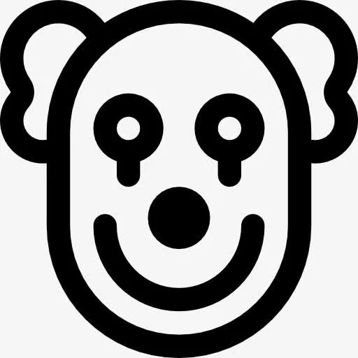 小丑图标免抠