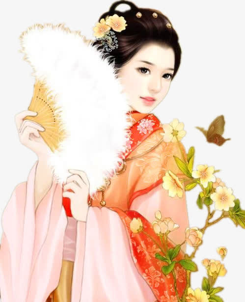古代美女免抠