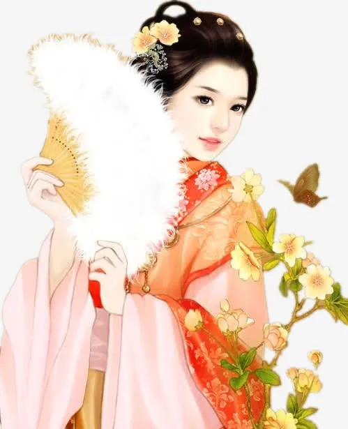古代美女免抠