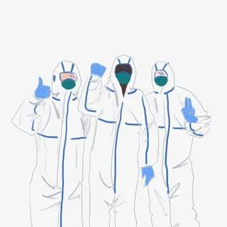疫情医护人员免抠