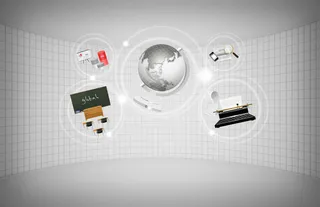 商务科技背景素材模板高清