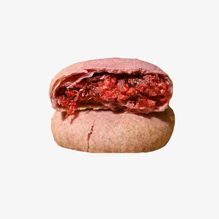 产品实物紫薯玫瑰鲜花饼免抠