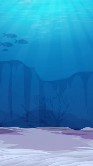 卡通深海H5背景高清