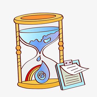 漏斗和笔记免抠