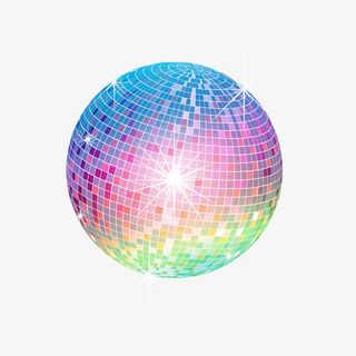 迪斯科向量的水晶球免抠