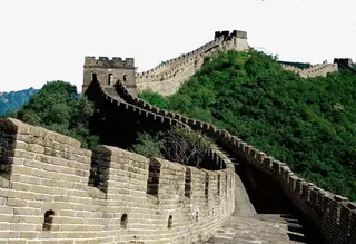 八达岭长城近景免抠