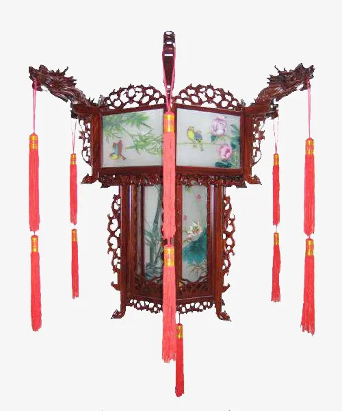 古代传统灯笼免抠