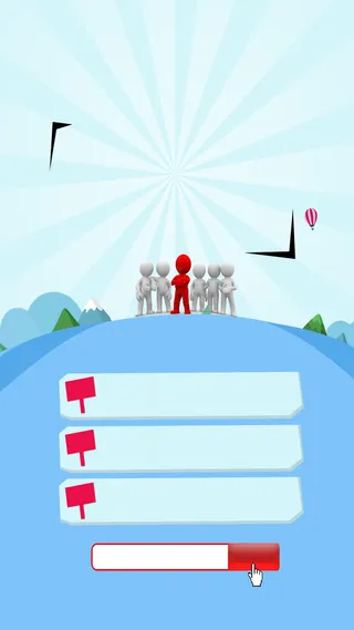 蓝色企业招聘H5背景素材高清