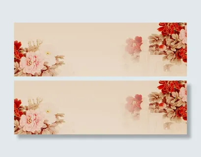 中国风牡丹背景