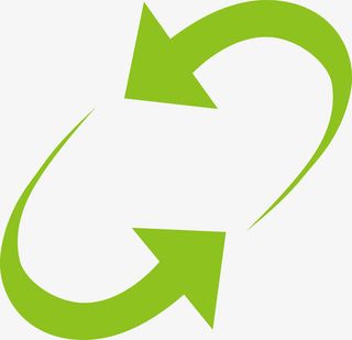 循环箭头矢量素材图免抠