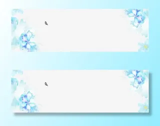 梦幻花朵背景免抠