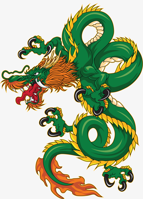 中国传统龙吉祥免抠
