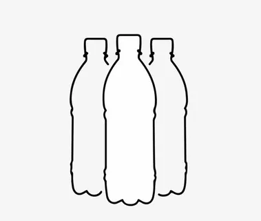 矿泉水瓶组合素材免抠