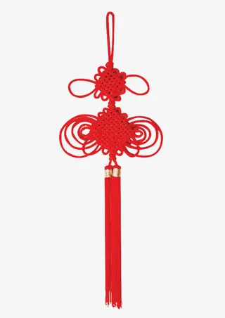 喜庆中国结底纹免抠