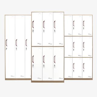 洗浴中心带锁储物柜免抠