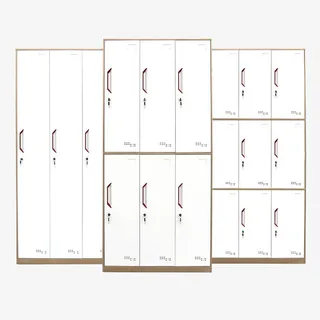 洗浴中心带锁储物柜免抠