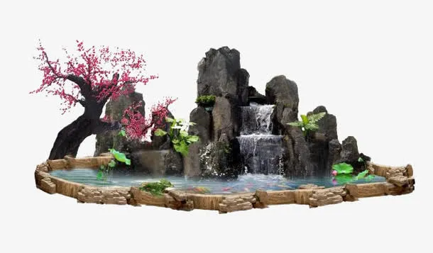 假山免抠