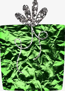 圣诞节礼物装饰物免抠