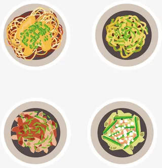 矢量美食图片免抠