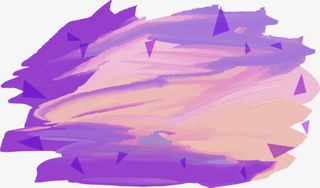 矢量油画笔触底纹免抠