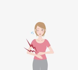 扁平化女孩免抠