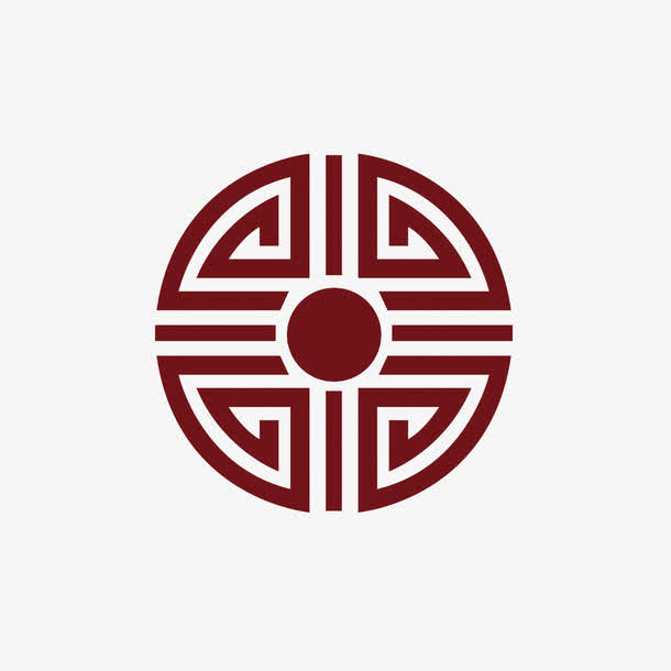 中国传统装饰-回字纹免抠