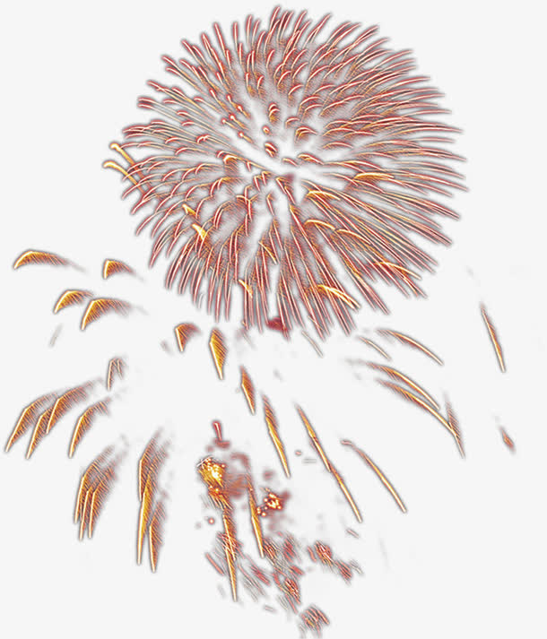 七夕放射性火焰素材免抠