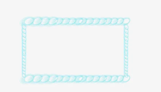 炫酷科技风边框2免抠