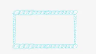 炫酷科技风边框2免抠