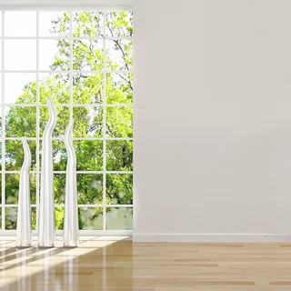 小清新落地窗家居背景高清