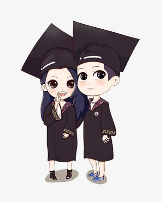 卡通毕业生图片免抠
