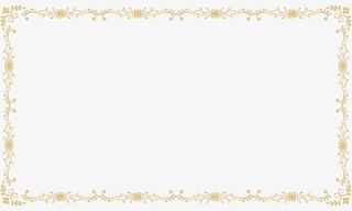 欧式边框浅棕色花纹欧式免抠