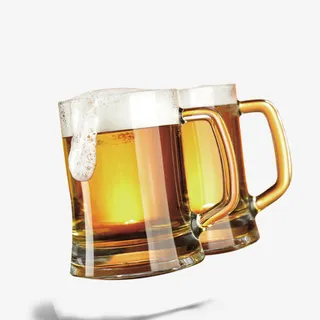 啤酒杯免抠