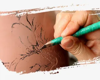 陶艺雕刻工艺免抠