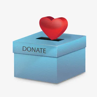 捐赠献爱心图标免抠