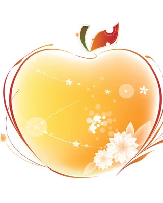 中秋节彩色花朵树叶免抠