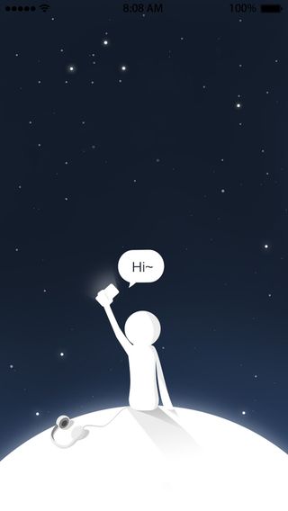 黑色扁平H5背景高清