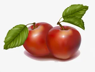 3d水果矢量图3d图片 苹果免抠