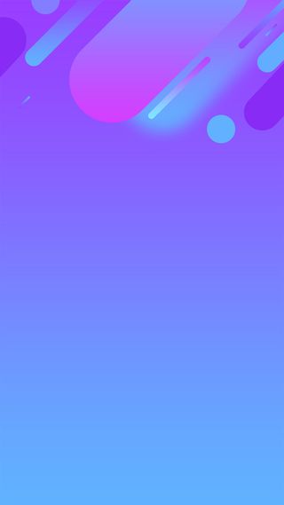 紫色简约几何电商促销广告海报高清