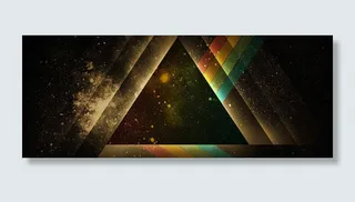 科幻酷炫多边形高清