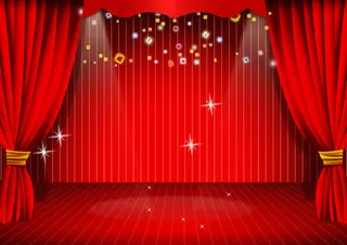 喜庆节日舞台背景