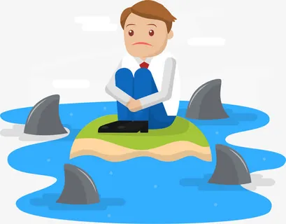 孤独无助的感觉免抠