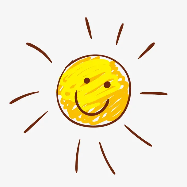 卡通太阳免抠