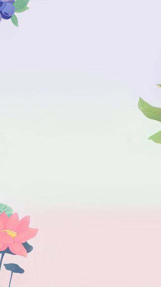 浪漫梦幻渐变手绘花纹h5背景高清