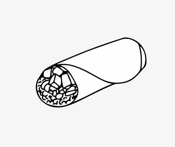 卤肉卷矢量图素材免费下载免抠