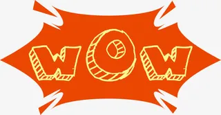 红色气泡矢量图免抠