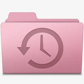 备份文件夹樱花光滑的豹图标免抠