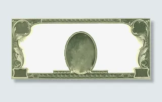 欧洲风纸币奖券免抠