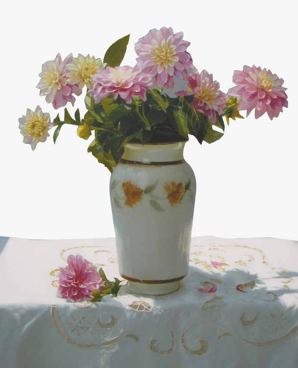 菊花装饰免抠