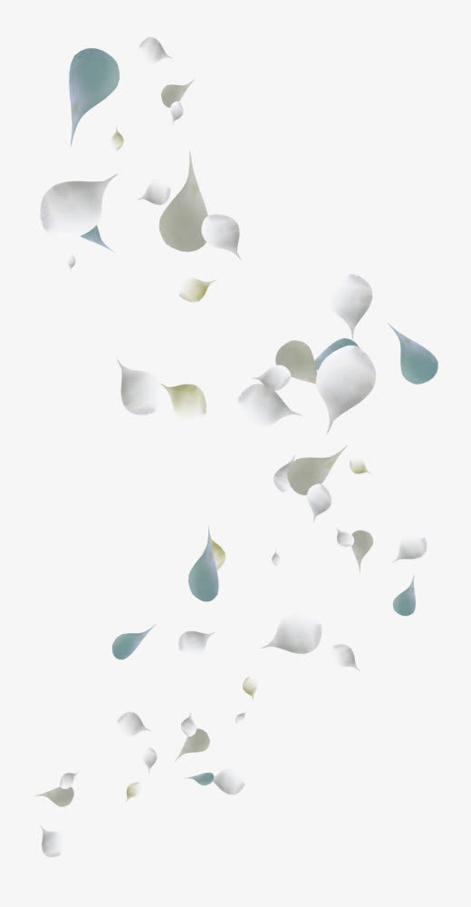 漂浮的雨滴png免抠